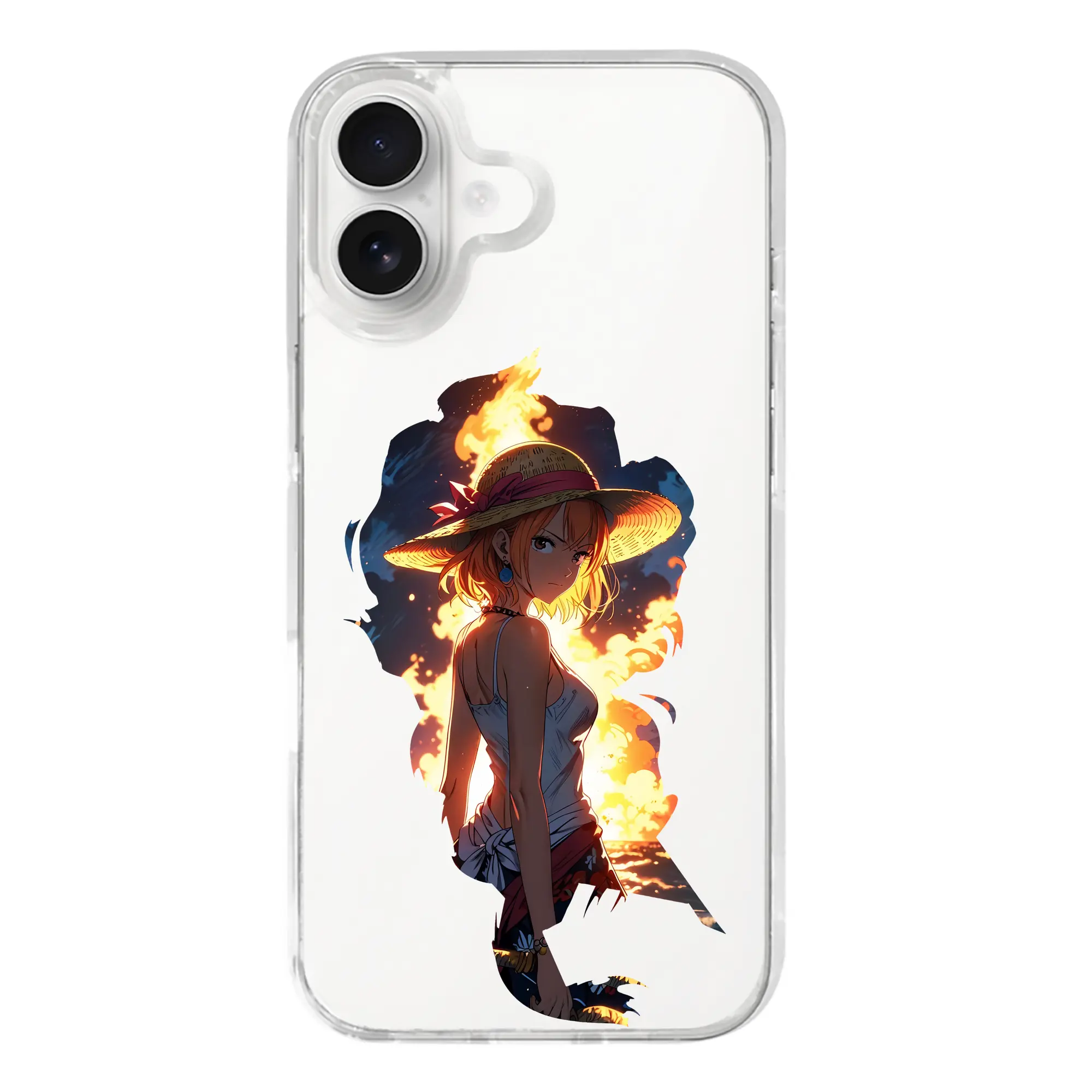 ワンピース グッズ ナミ - iPhone 17シリーズ 透明スマホケース – 薄型・耐衝撃・精密フィット保護カバー